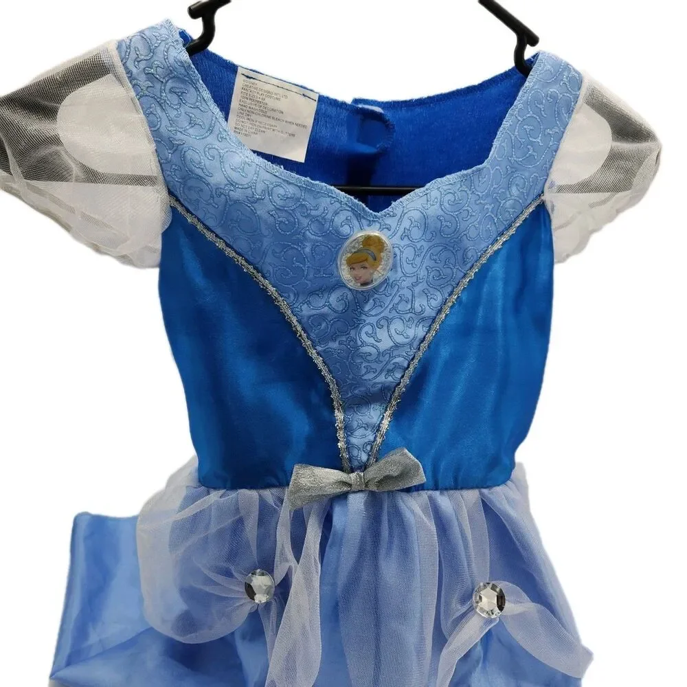 Disney Cinderella Costume Dress Sz 4-6X